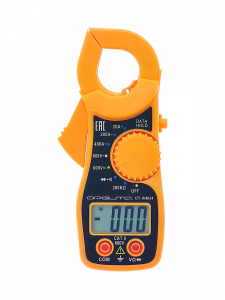 Мультиметр цифровой, клещи токовые тестер электрический Орбита OT-INM34